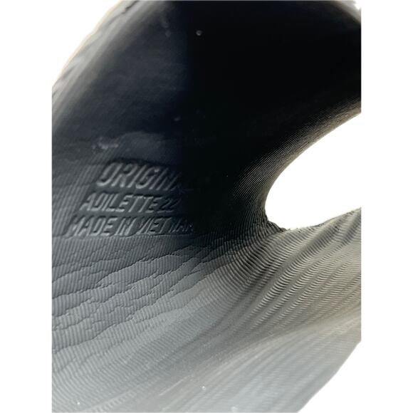 adidas Adilette Slides Gray Mens 12 US 13 UK - Picture 3 of 5